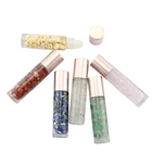 Roller Hot Selling 10Ml Rose Gold Essential Oil Roller Perfume Roll On Glass Bottles