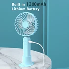 Fans Plastic Battery Charging Cooling USB Portable Electric Hand Rechargeable Mini Fans