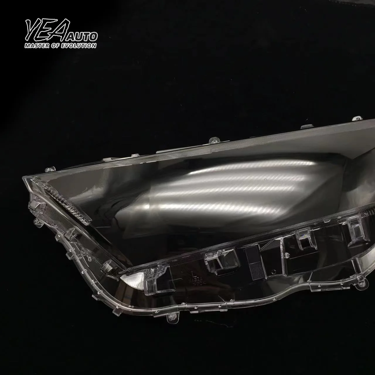 product yea auto car headlight cover headlight glass lens glass for toyota rav4 lens cover 2019 2020 pc lampshade clear shell710-6