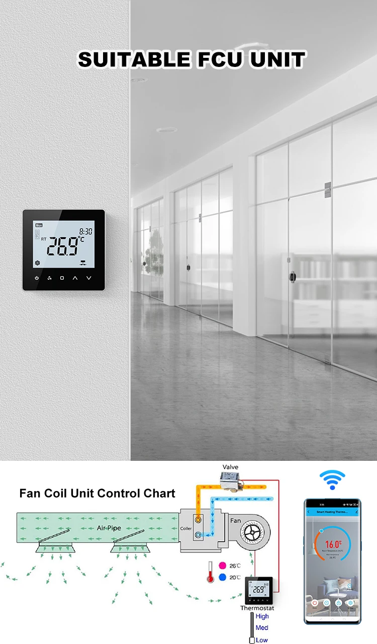 Fan Coil Units, 220V, RS485 - detail 12