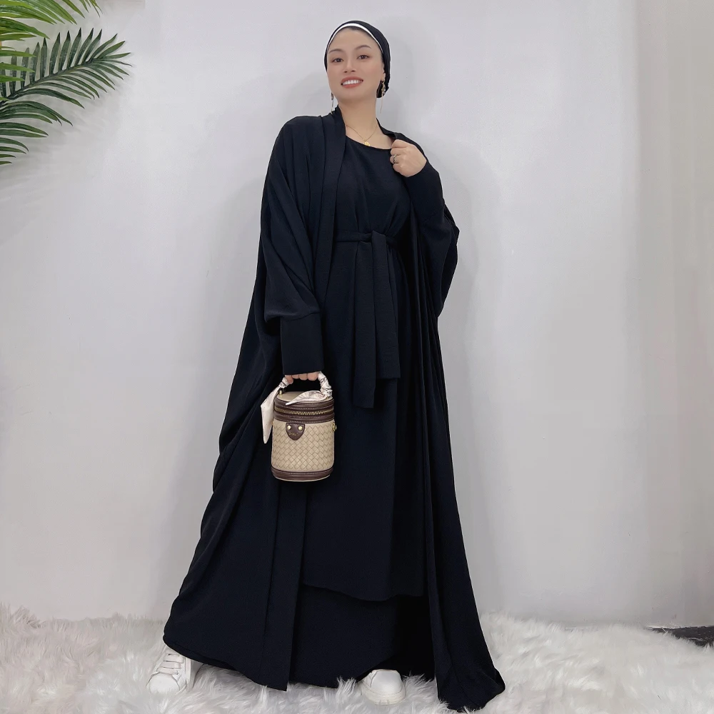 Loriya 2023 New Design Abaya Muslim Women Modest Dresses Dubai Style