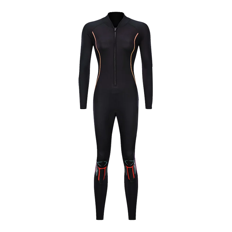 Customized Front Chest Zipper One Piece 3mm Neoprene Surf Wetsuit Swimming Diving Suits