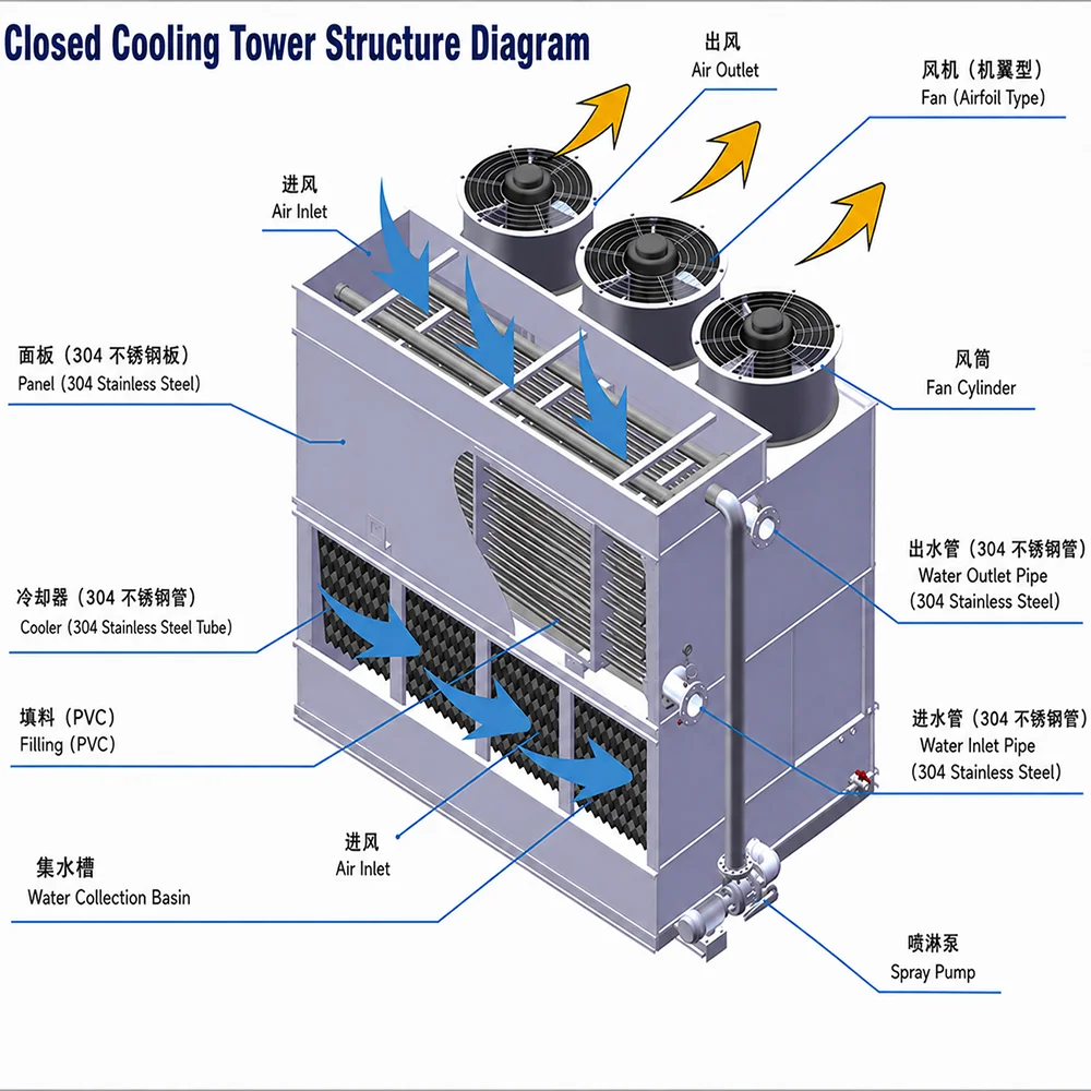 Cooling Tower, 3500-5000, M3/h - detail 12