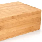 Box Natural Wood Square Wooden Box Custom LOGO High Quality Storage Wooden Box