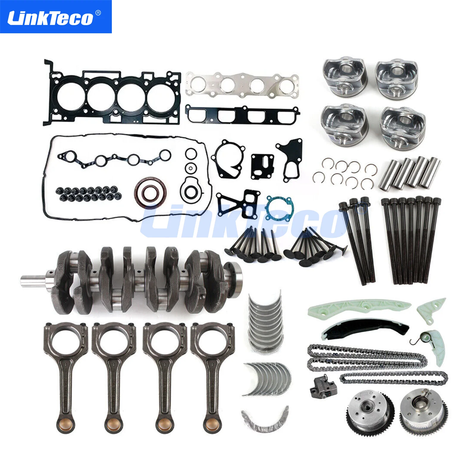 G Kf T Engine Overhaul Rebuild Kit Crankshaft Con Rods Timing For