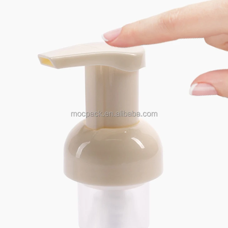 410 pp plastic press pump foam pump head face cleaning mousse bubble hand sanitizer foam pump-29