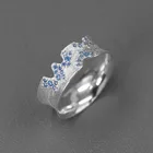 Silver Cz Ring Sterling Silver CZ Simulated Diamond Wedding Ring Eternity Bands For Women