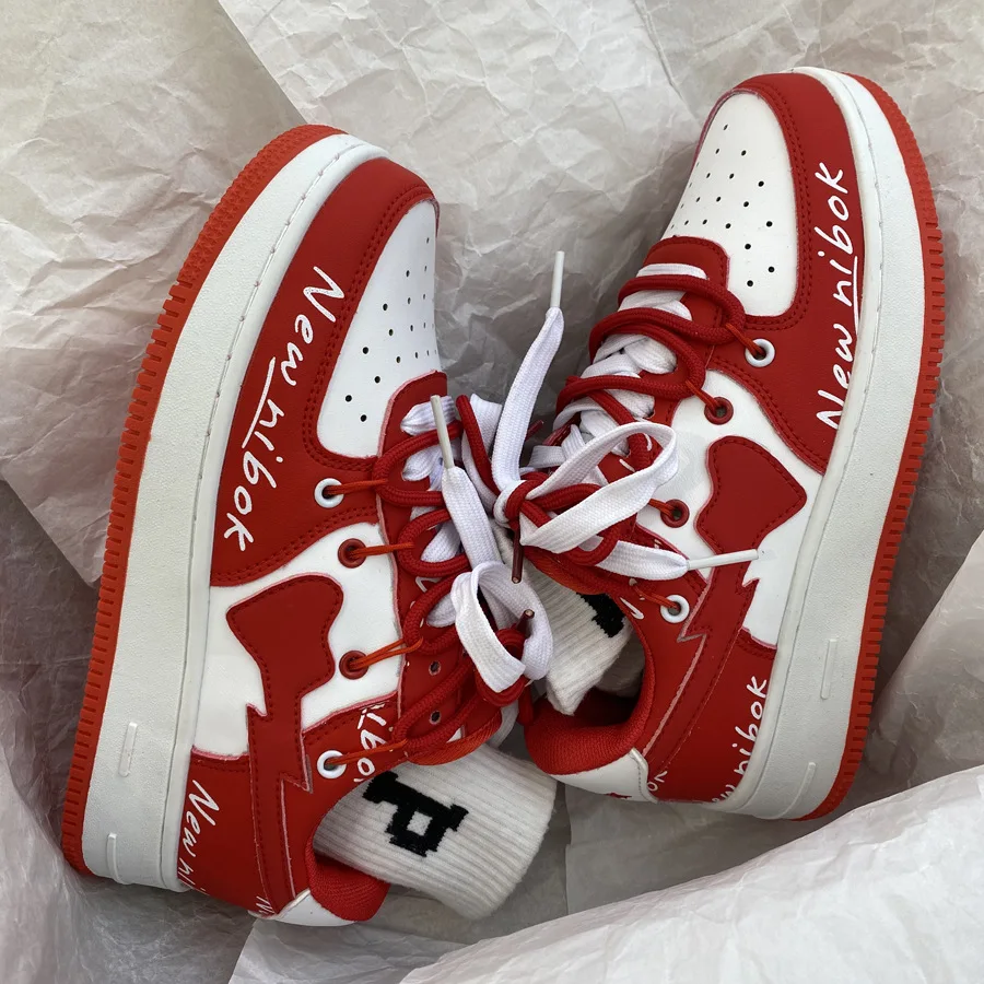 2023 New Women's Athletic Shoes Platform Casual Shoes Ladies Vulcanized Shoes Fashion Trend