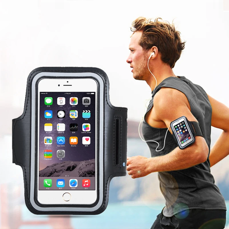 Sports Arm Bands Mobile Phone Holder Bag Running Gym Armband Exercise All Phones