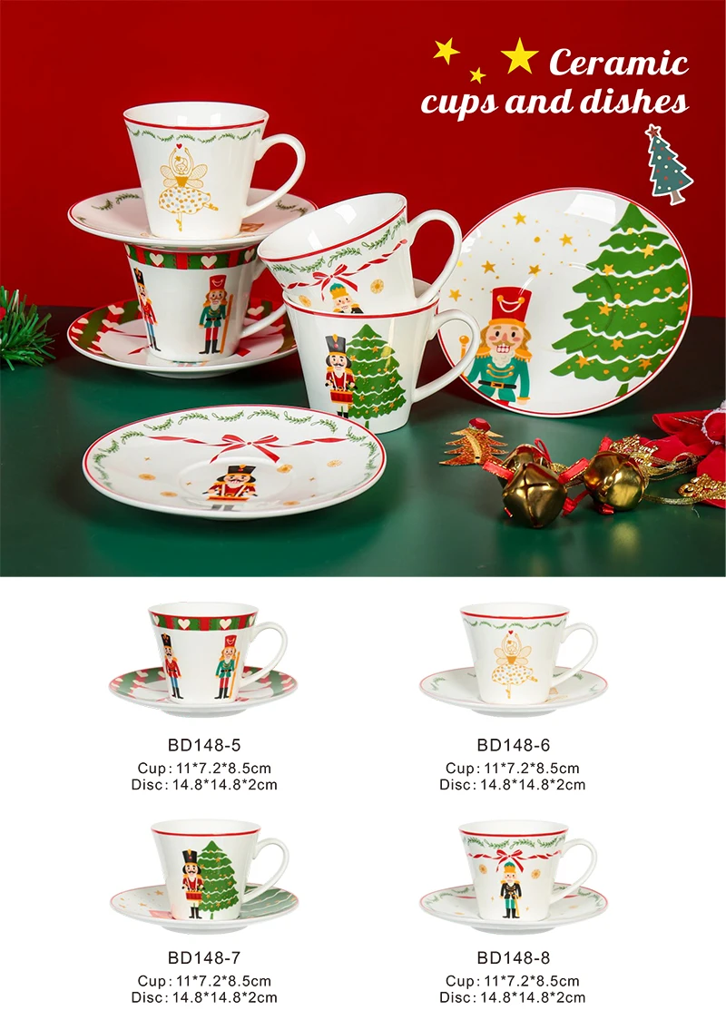 product custom christmas guest charger plates dinner sets reindeer plates dishware xmas dinnerware tableware set-3