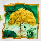 Silk Scarf Custom Silk Scarf Custom Printing Head Silk Hair Scarf Designer Wholesale China Satin Scarf