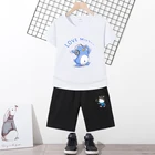 Boy Children Short Sleeve Custom Printing 100% Cotton Cartoon Plain Boy T Shirts