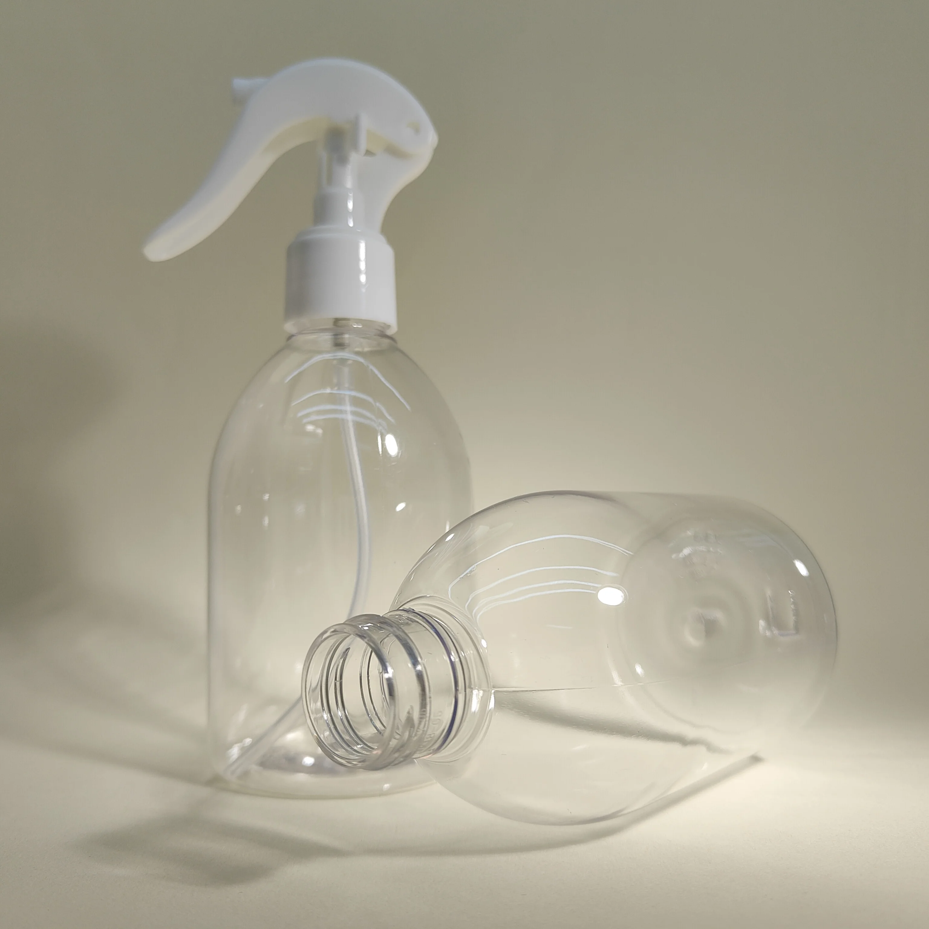 product 300ml plastic clear 28mm neck pet bottle for hand wash bath shower gel container-25