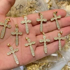 Stone Pendant Best Selling 18k Stone Cross Necklace Pendant