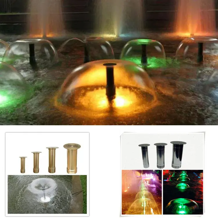 Wholesale Modern Stainless Steel Water Fountain Nozzle High Quality Brass Garden and Mushroom Fountain Fast Delivery details