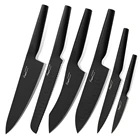 Knife Set Knife Set Chef Stainless Steel Kitchen Chef Knife Set Black 5 Piece Knife Set