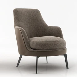NOVA 21CLSR025 Modern Armchair For Lounge Areas Leisure Sofa Chair Office Waiting Chairs Fabric Covers Furniture With Metal Legs