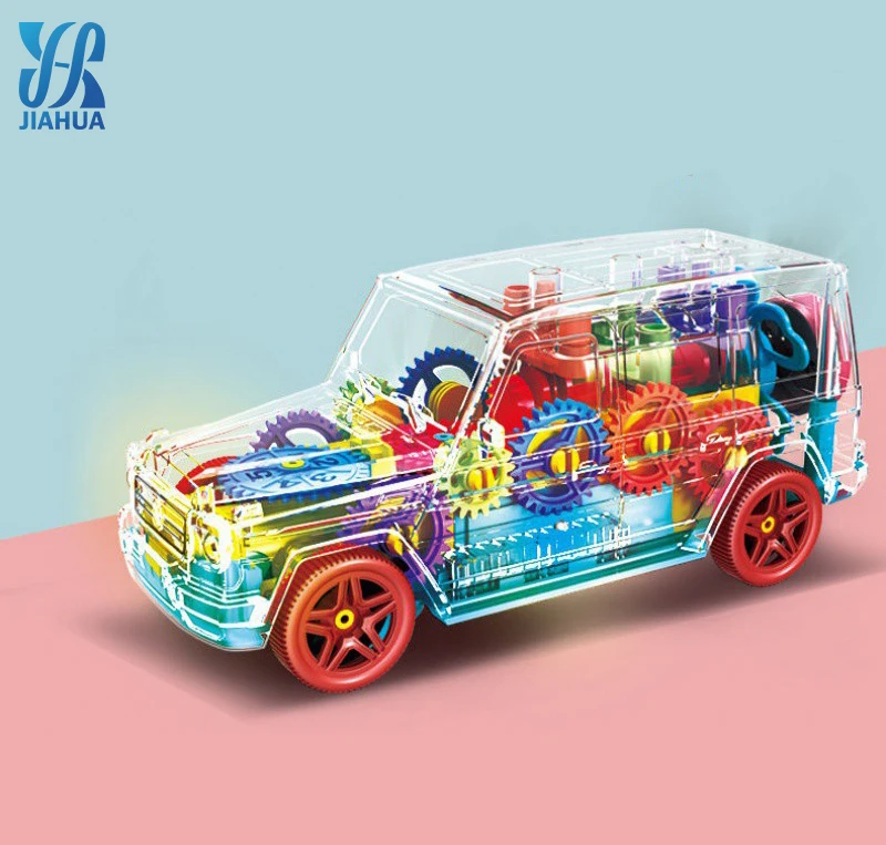 Transparent Gear Car Cartoon Big G With Colorful Light And Music Walking  Off-road Vehicle Children's Toy - Buy Car Toys With Colorful Light And  Music,Concept Racing Transparent Flashing Car Gear Light Car