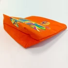 Bag Customized Full Printing Women Zipper Closure Clutch Bag Mini Cotton Pouch Cosmetic