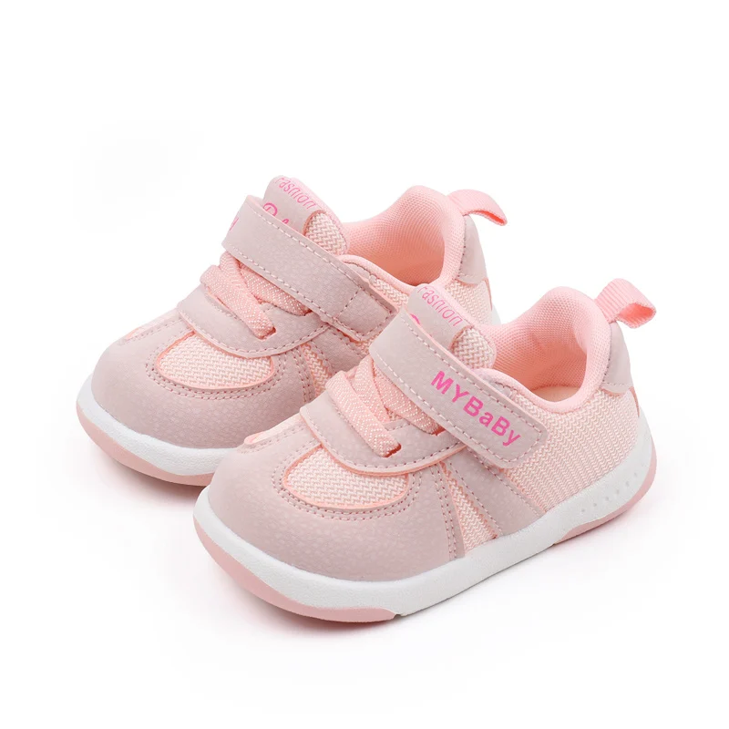 New Autumn Kids Non-slip Toddler Shoes Breathable Microfiber Children's Functional Shoes manufacture