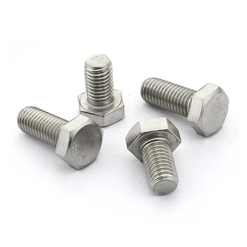 hot dip galvanized hex bolt Grade 8.8 Hex Bolts and Nuts M6 M8 M10 M12 M36 DIN933 DIN934
