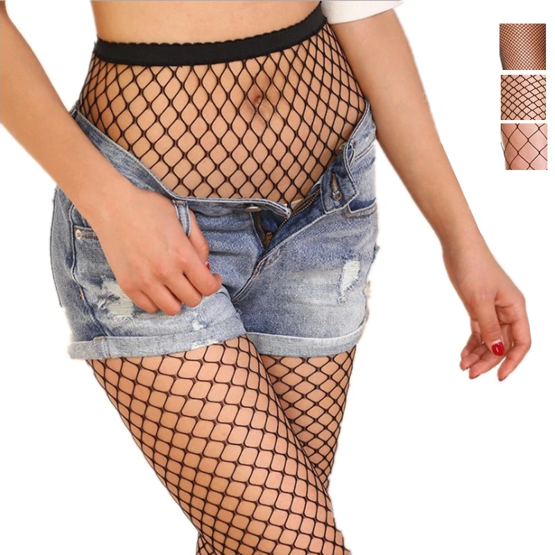 Fishnet pantyhose outfits