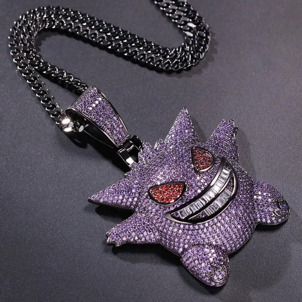 Buy Gengar Pendant,Hiphop Pendant,Iced 