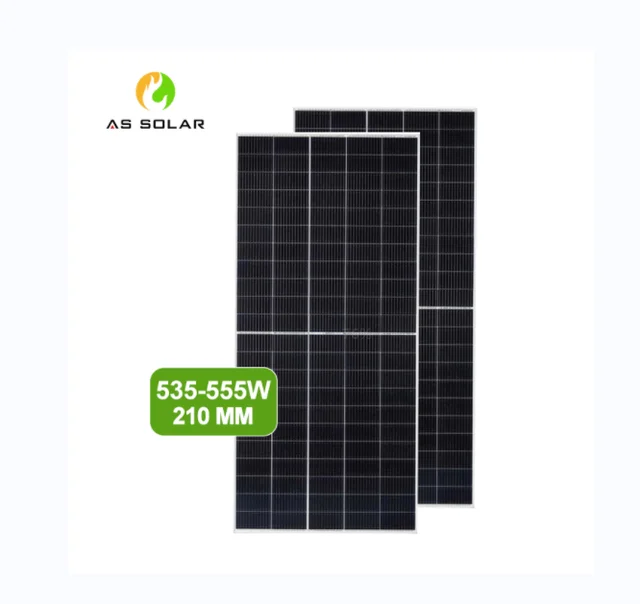 535watts 550watts 1000watts Monocrystalline Factory Directly Outdoor Power Solar Panel