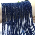 Beads Wholesale 3mm Rondelle Faceted Glass Beads Montana Hydro Beads