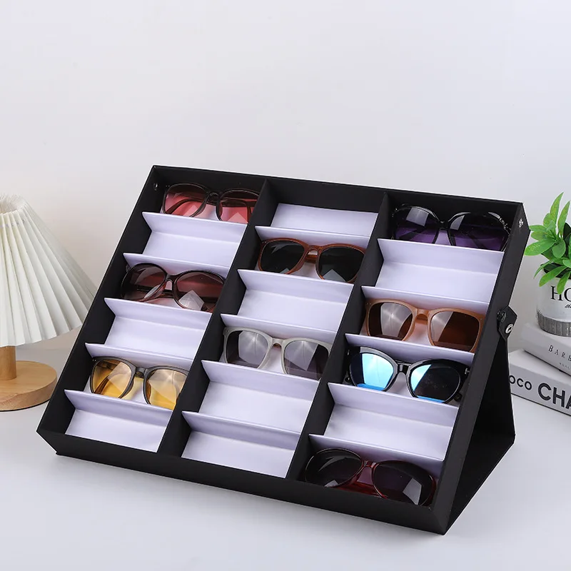 18 Pairs Glasses Display Case Glasses Sunglasses Case Glasses Display