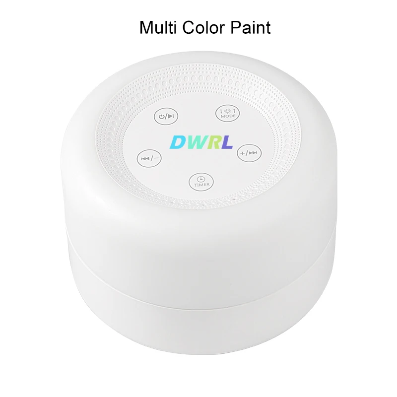 White Noise Sound Machine Baby with Night Light Rechargeable Portable Lullaby Machine Baby Soother for Kids Adults Sleep supplier