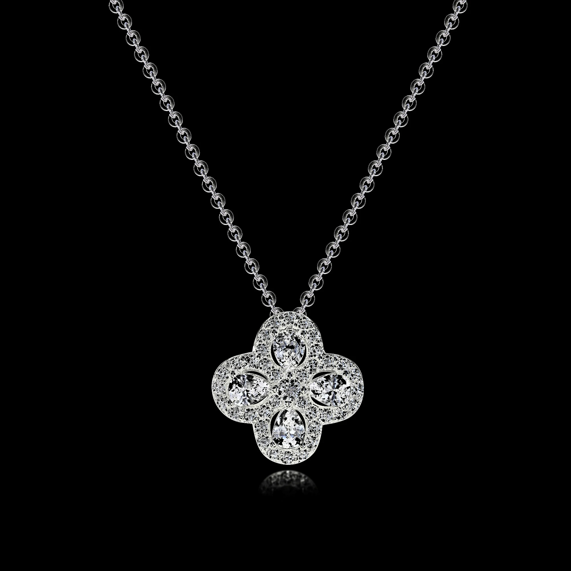 Four-leaf Clover Pendant Gold Plated