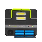 Ssolar Charging 2pcs 2W Flood Light Set Multifunctional Mobile Portable Small Ssolar Lighting System Household