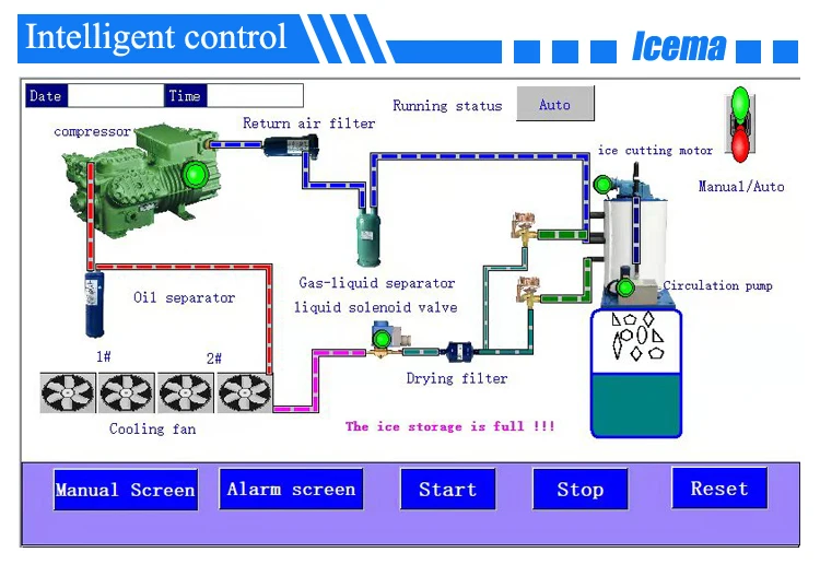 Ice Machine, 220V, 1000kg - detail 44