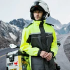 Rain Jacket Windbreaker Rain Jacket Motorcycle Rain Coat With Hat