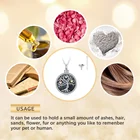 Design Jewelry Isunni Tree Of Life Design 925 Sterling Silver Urn Cremation Jewelry Necklace