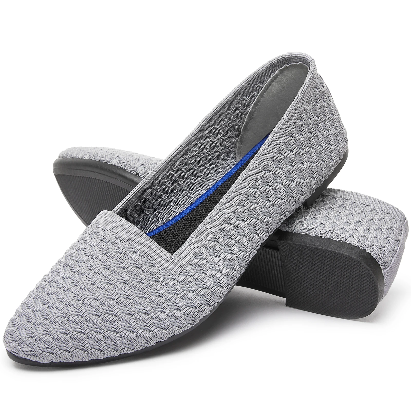Fashion durable fabric breathable women's shoes blank shoes can be customized wholesale flat shoes