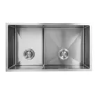 Family 1 Customized Family Restaurant Farm Hand Wash Basin Undermount 1 Double Sink Kitchen