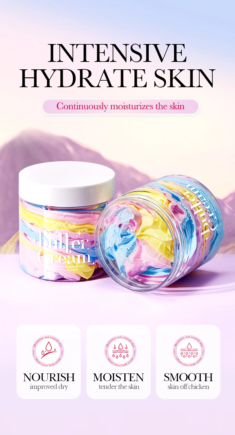 product oem custom logo sadoer hyaluronic acid nourishing emollient hydrating butter cream moisturizing face cream for all skin types-4
