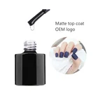 Top Coat Matte Factory Supply Top Coat Nail Polish Matte Effect Soak Off Top Coat