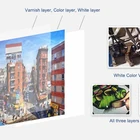 Inkjet 6 Color Uv Digital Inkjet Printer Industrial Grade 6040 Digital Desktop Uv Flatbed Printer