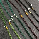 Pendant Crystal 2021 Handmade Long String Money Knot Necklace Women's Pendant Jewelry Gift Agate Crystal On Agate Etc.