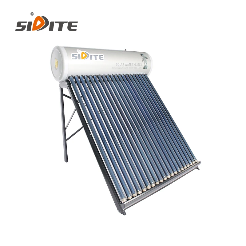 SP-C Solar Water Heater 55mm High Pressure Copper Coil Heat Exchanger Easy Installation Flat Outdoor Water Heater Freestanding supplier