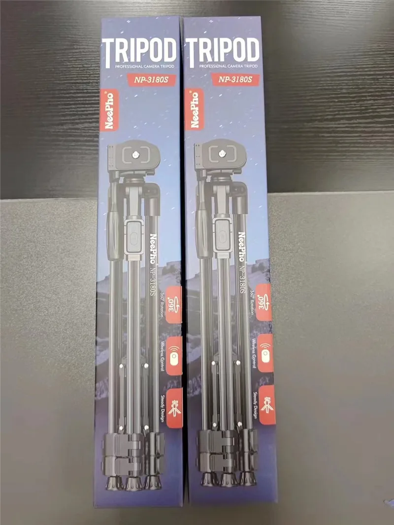 Neepho 3180S Professional Heavy Duty Aluminum Alloy Video Stand Tripod Trepied for Camera