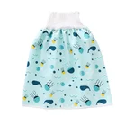 New Reusable Diaper Skirt Waterproof Padded Diaper Pant Cotton Padded Diaper Skirt