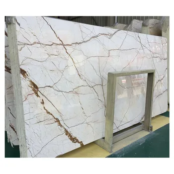 Sofitel Gold Marble Slabs Tiles Polished,Turkey Beige Marble Tile for Villa Wall Cladding Floor Covering Pattern Interior Stone