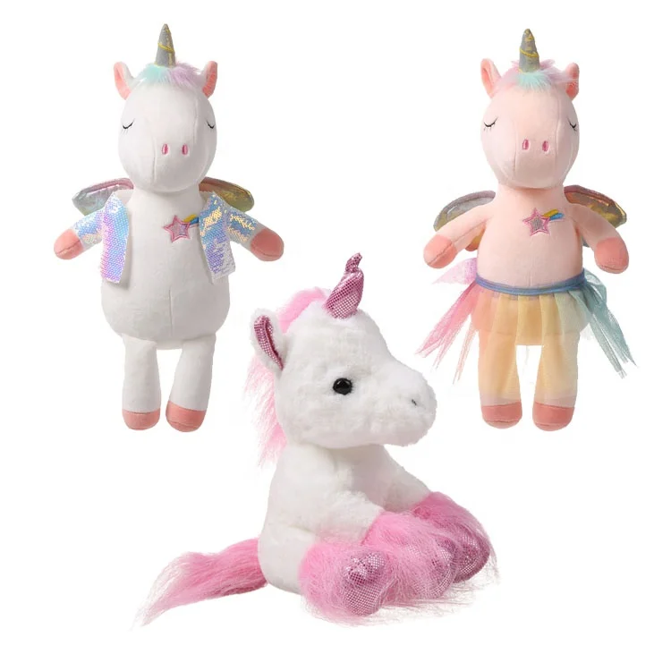 small unicorn stuffed animals in bulk