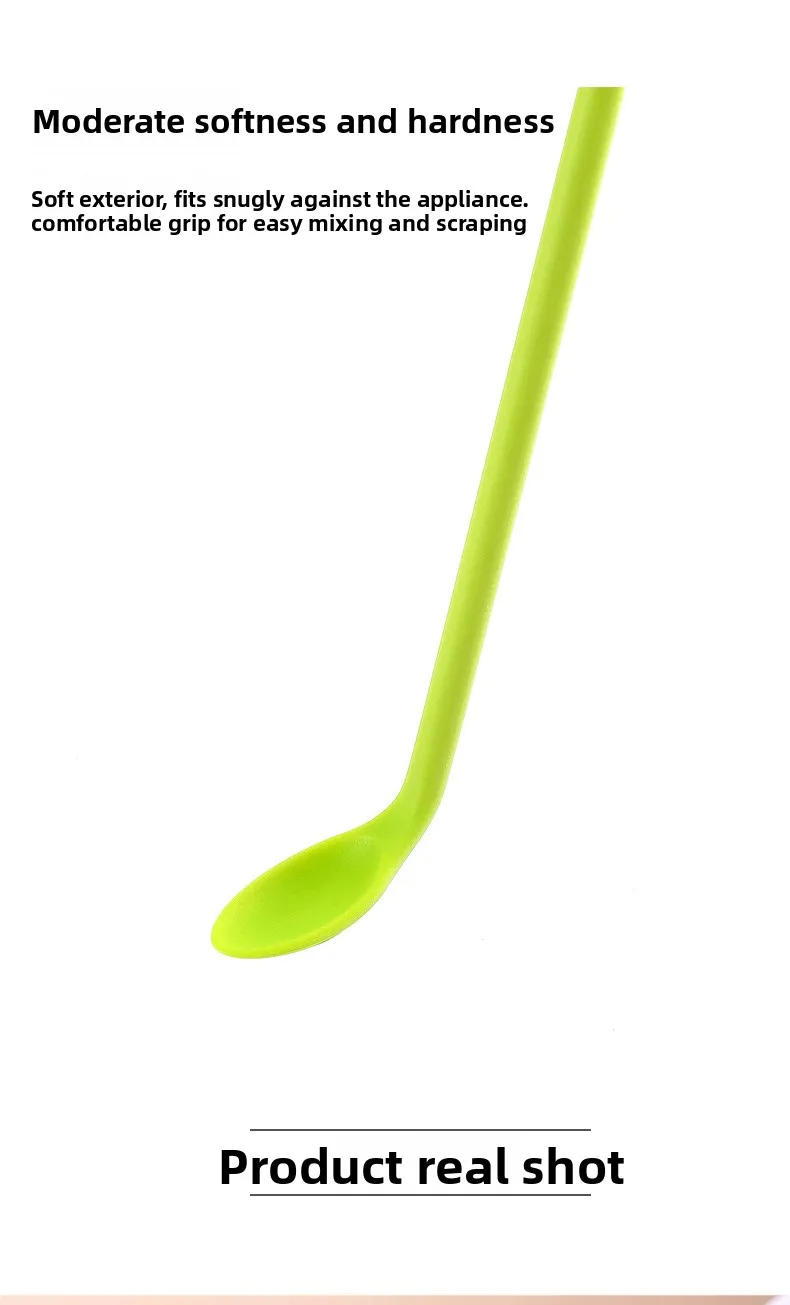 Mini Double-Headed Silicone Spatula Spoon Double-Headed Pointed Spatula for Bread Jam Cosmetic Bottle Inner Wall Pastry Tool supplier