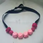 China Manufacture Custom Natural Wood Geometric Hexagon Beads For Jewelry Making