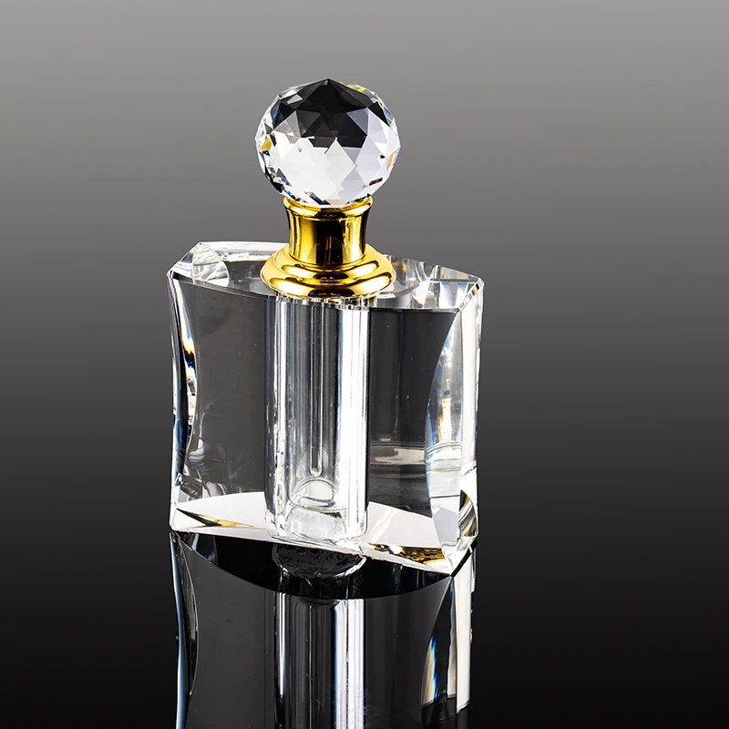 product high quality wholesale flat 12ml glass empty bottle elegant crystal perfume bottle-10